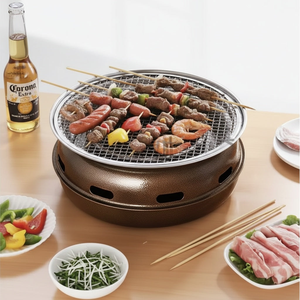 Barbecue de Table BRASORA™ – Grill Charbon Portable