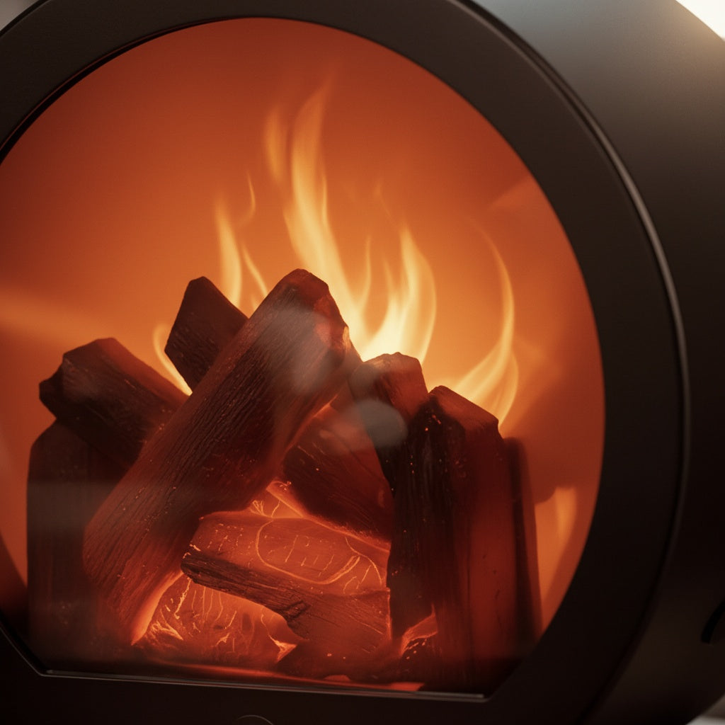 Lampe Cheminée LED OVENA™ - Mini Feu Décoratif Vintage