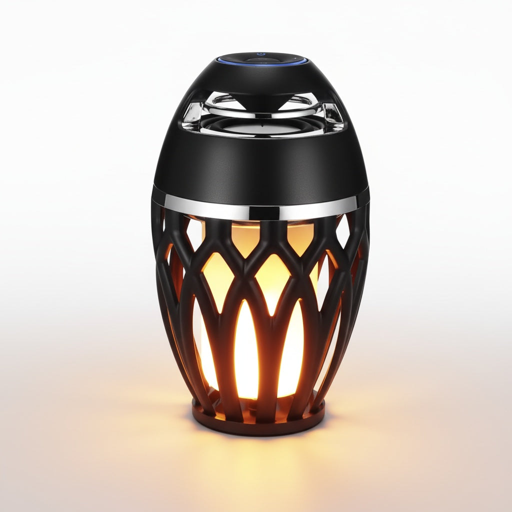 Lampe Bluetooth SONARA™ - Enceinte LED Flamme d'Ambiance