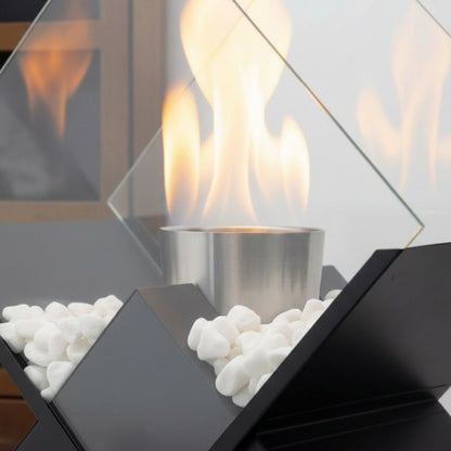 Cheminée de Table Éthanol AURENA™ - Flamme Décorative Design