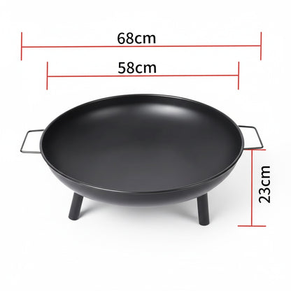 Brasero Bol IGNARA™ - Foyer Extérieur Portable 58 cm
