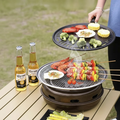 Barbecue de Table BRASORA™ – Grill Charbon Portable