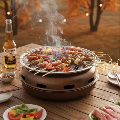 Barbecue de Table BRASORA™ – Grill Charbon Portable