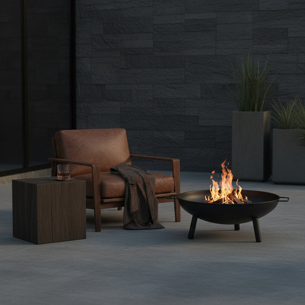 Brasero Bol IGNARA™ - Foyer Extérieur Portable 58 cm