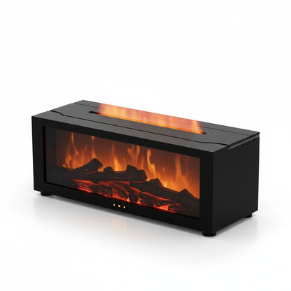 Humidificateur Cheminée Aromatique ARVENA™ — Flamme LED & Diffuseur