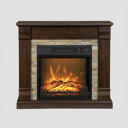 Cheminée Électrique Meuble CAVERA™ - Foyer Design 1800W