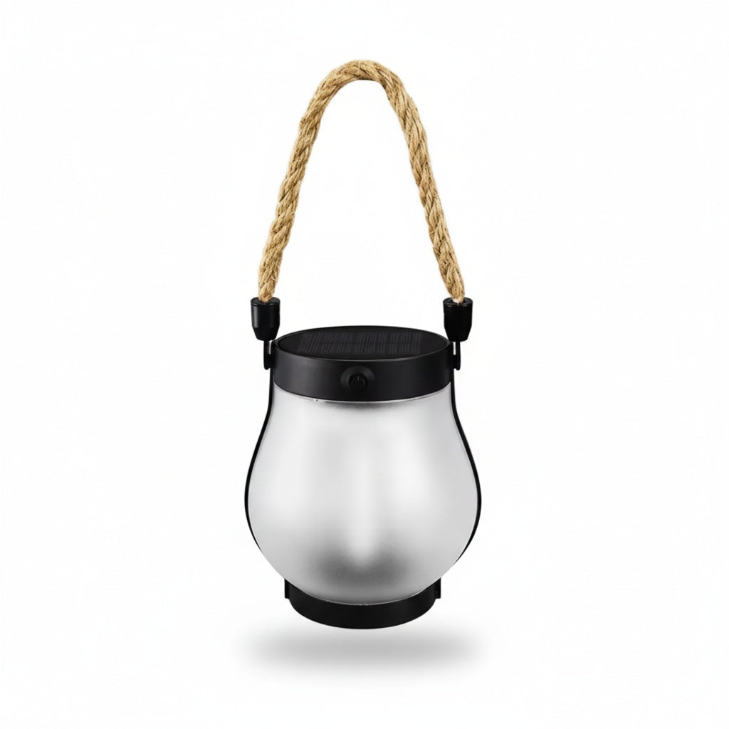 Lanterne Solaire LED Flamme SOLARA™ - Lampe Extérieure