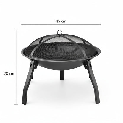 Brasero Barbecue Portable IGNORA™ – Grill Camping Multifonction