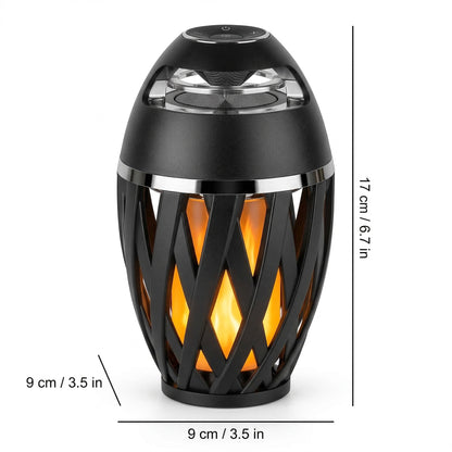 Lampe Bluetooth SONARA™ - Enceinte LED Flamme d'Ambiance