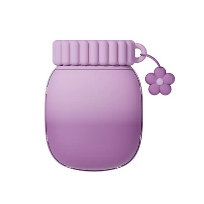 Chauffe-main design Pétale en coloris Lilas, une teinte douce et printanière.