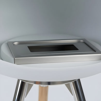 Détail du brûleur en acier inoxydable de la cheminée éthanol COCON PURE